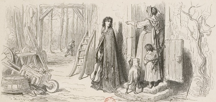 La Cigale et la Fourmi - Jean de la Fontaine - Illustration  G. Doré / L. Fournier