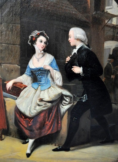 La rencontre de Manon Lescaut