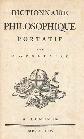 Dictionnaire philosophique de Voltaire