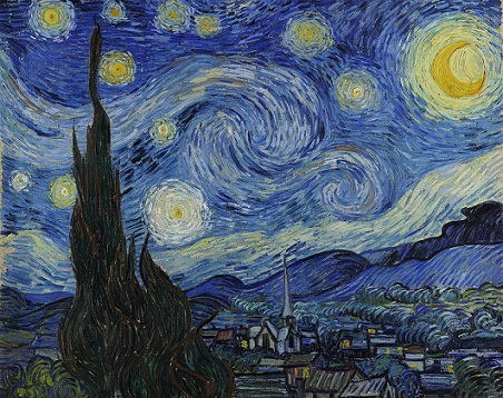 La Nuit étoilée - Van Gogh - 1889
