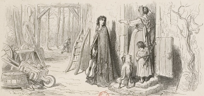 La Cigale et la Fourmi - Jean de la Fontaine - Illustration G. Doré / L. Fournier